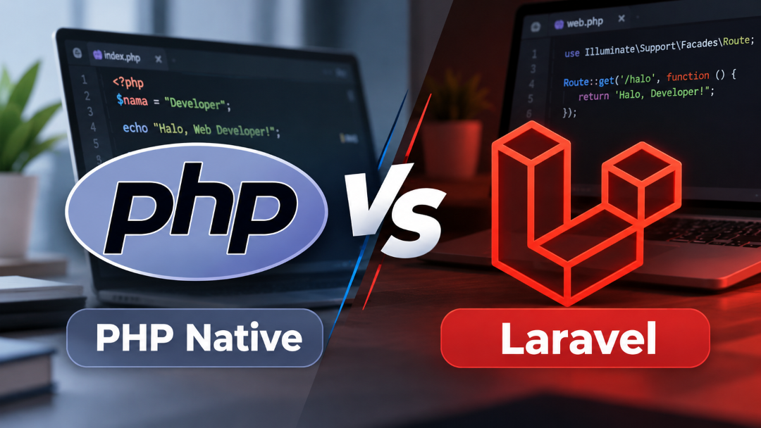Laravel vs PHP Native: Mana yang Lebih Cocok untuk Pemula?